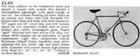 1981 Elan Cycle